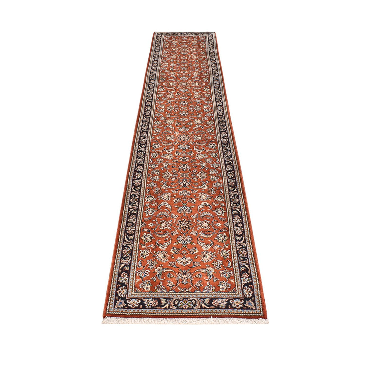 Tapis de couloir Tapis persan - Classique - 383 x 69 cm - orange