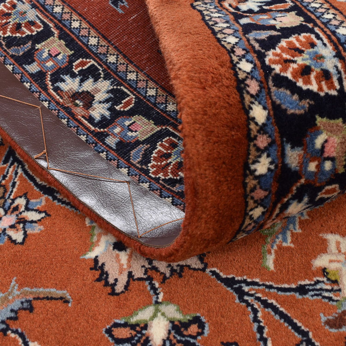 Tapis de couloir Tapis persan - Classique - 393 x 70 cm - orange