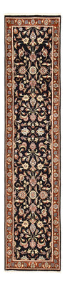 Tapis de couloir Tapis persan - Classique - 298 x 66 cm - bleu foncé