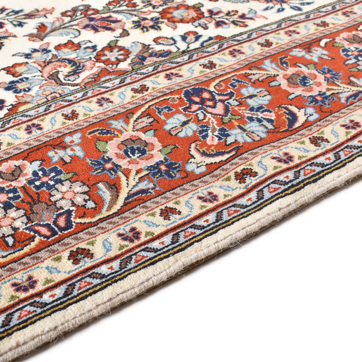 Tapis de Sarouk Tapis 136x213cm - Tapis persan - crème
