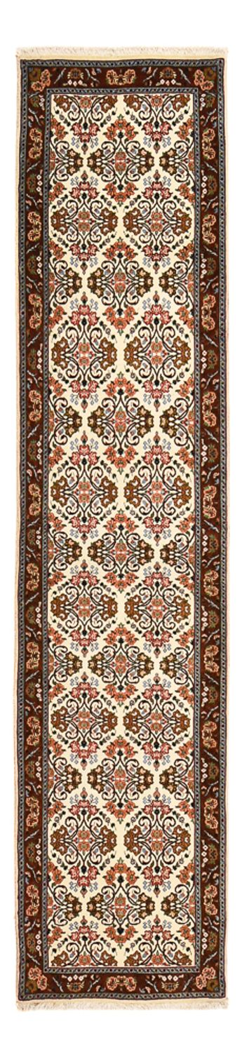 Tapis de couloir Tapis persan - Classique - 298 x 72 cm - sable
