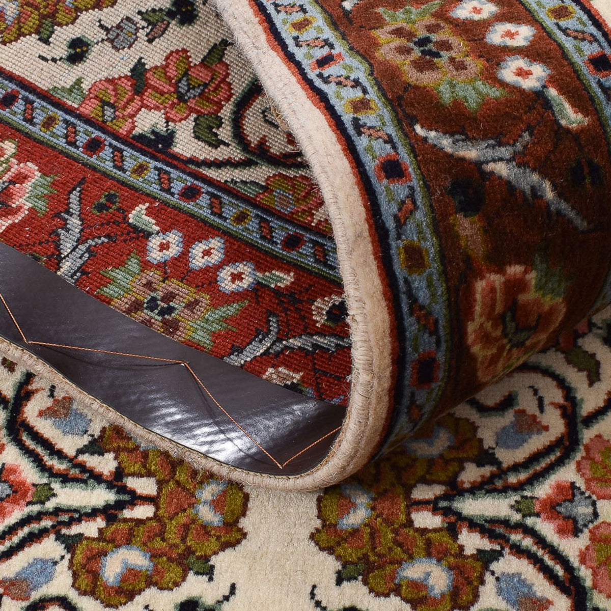 Tapis de couloir Tapis persan - Classique - 298 x 72 cm - sable