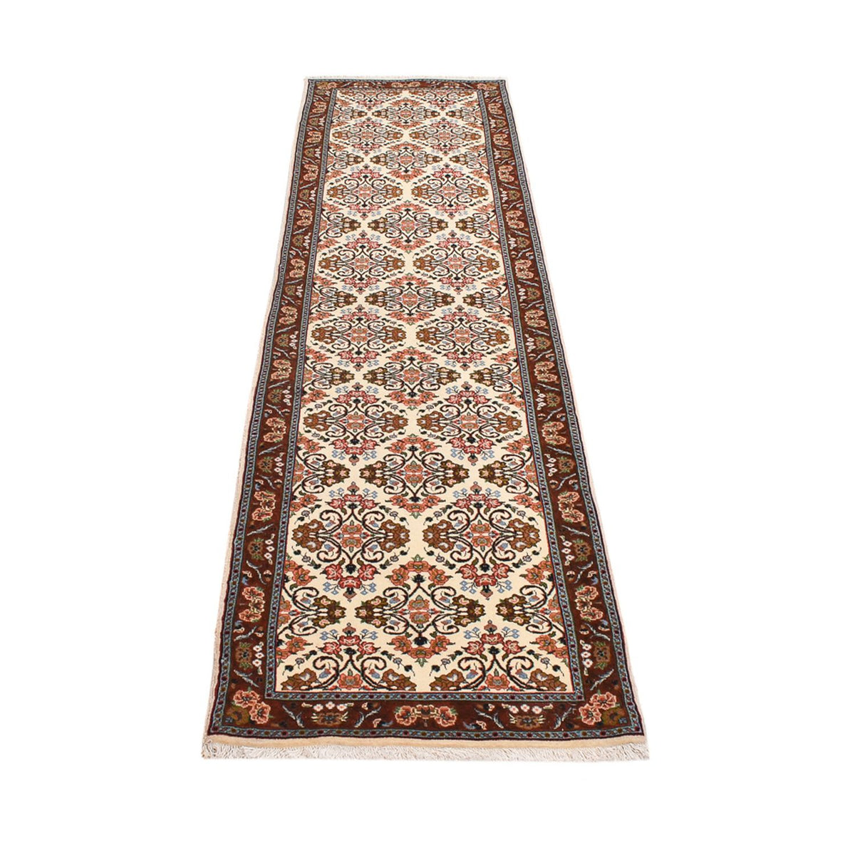 Tapis de couloir Tapis persan - Classique - 298 x 72 cm - sable