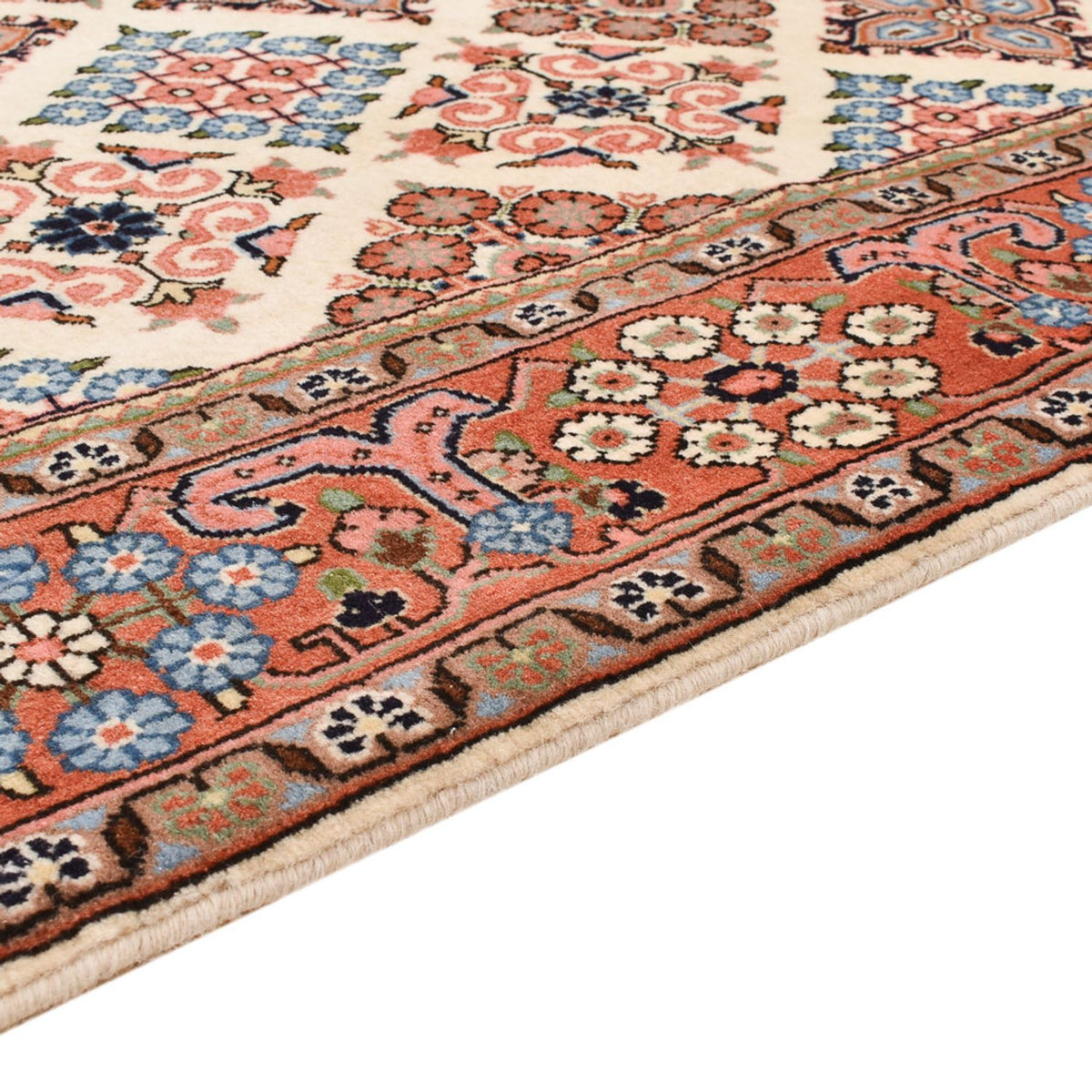 Tapis persan - Nomadic - 210 x 138 cm - multicolore