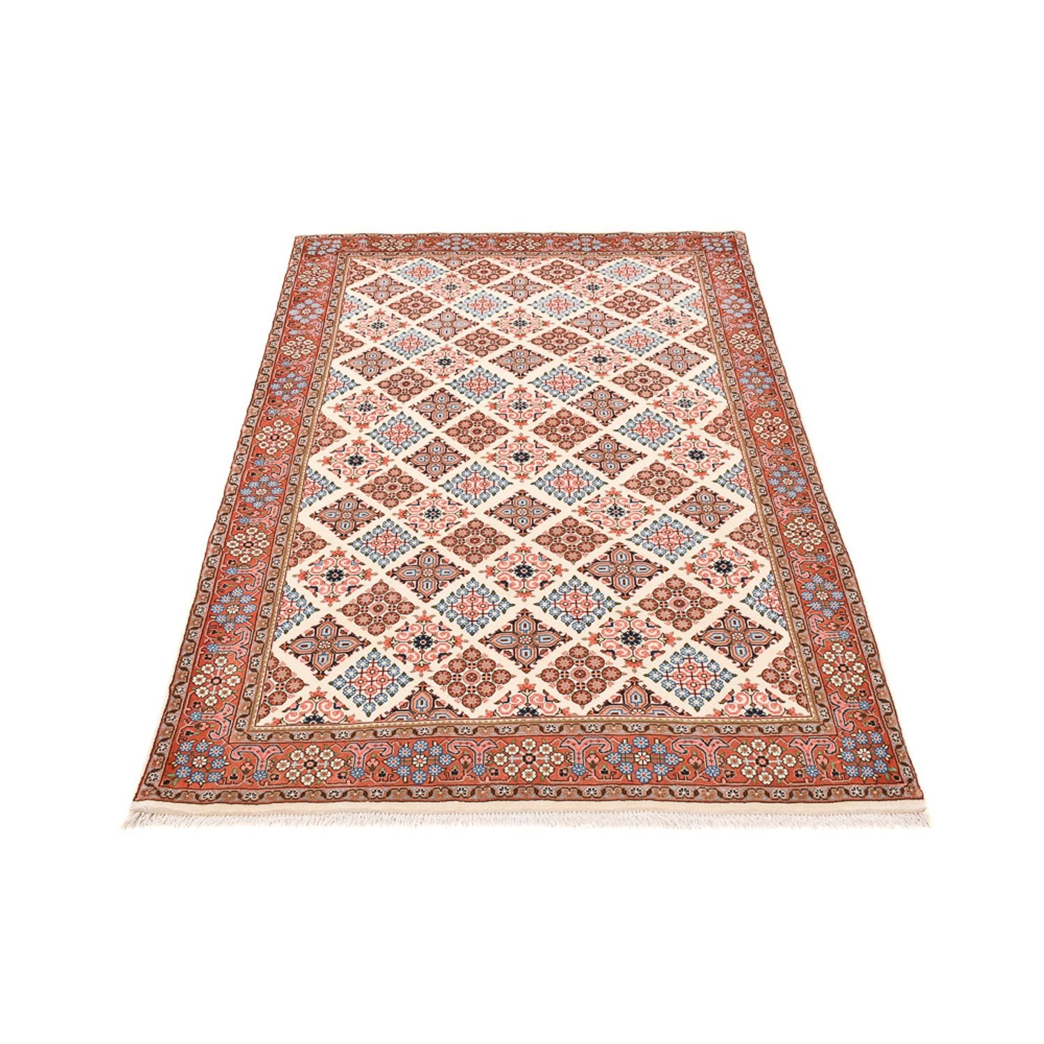 Tapis persan - Nomadic - 210 x 138 cm - multicolore