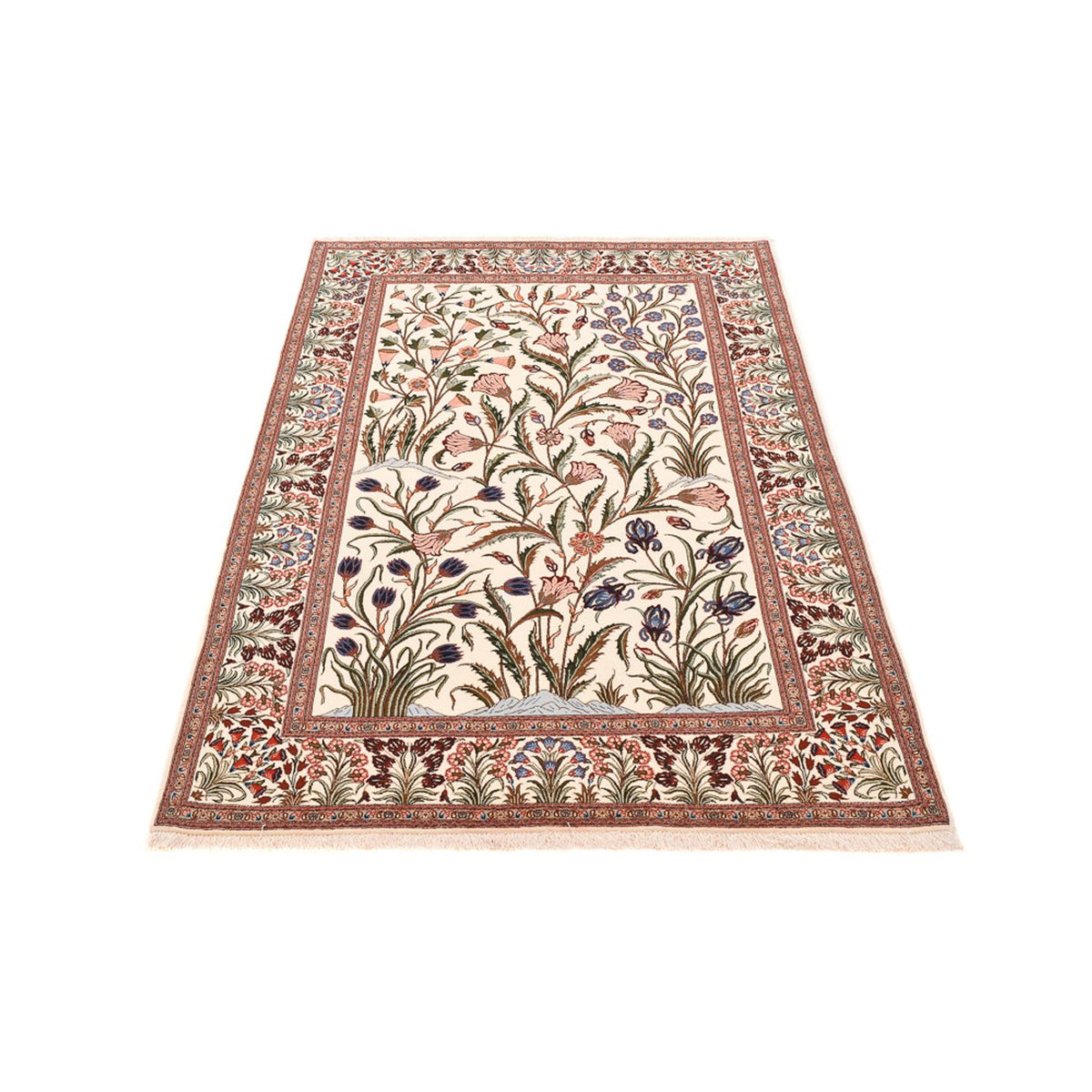 Tapis persan - Ghom - Royal - 205 x 135 cm - multicolore