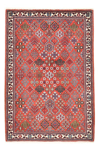 Tapis persan - Nomadic - 157 x 110 cm - rouge