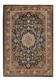Tapis persan - Classique - 202 x 138 cm - bleu foncé