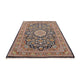 Tapis persan - Classique - 202 x 138 cm - bleu foncé