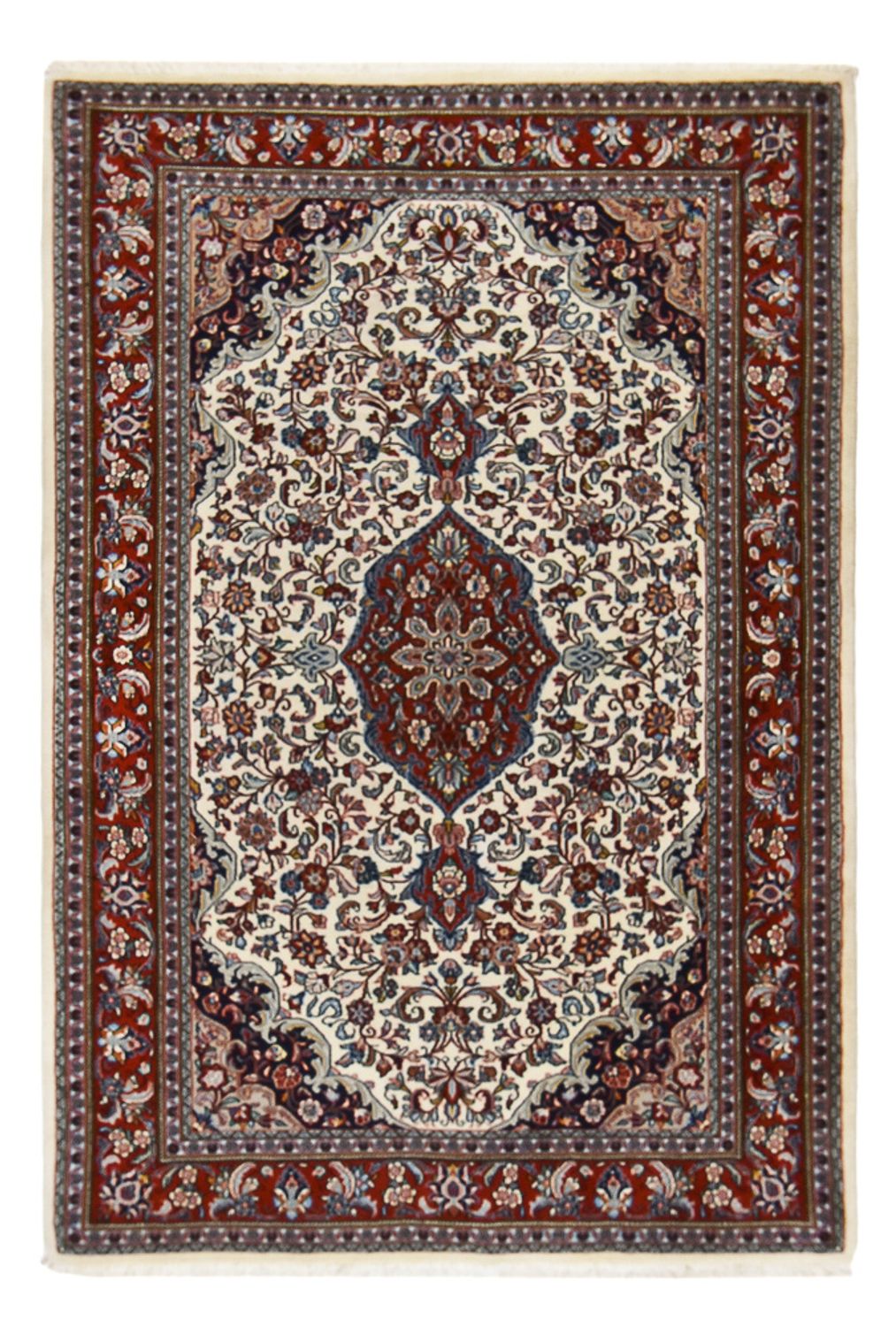 Tapis persan - Classique - 206 x 132 cm - crème