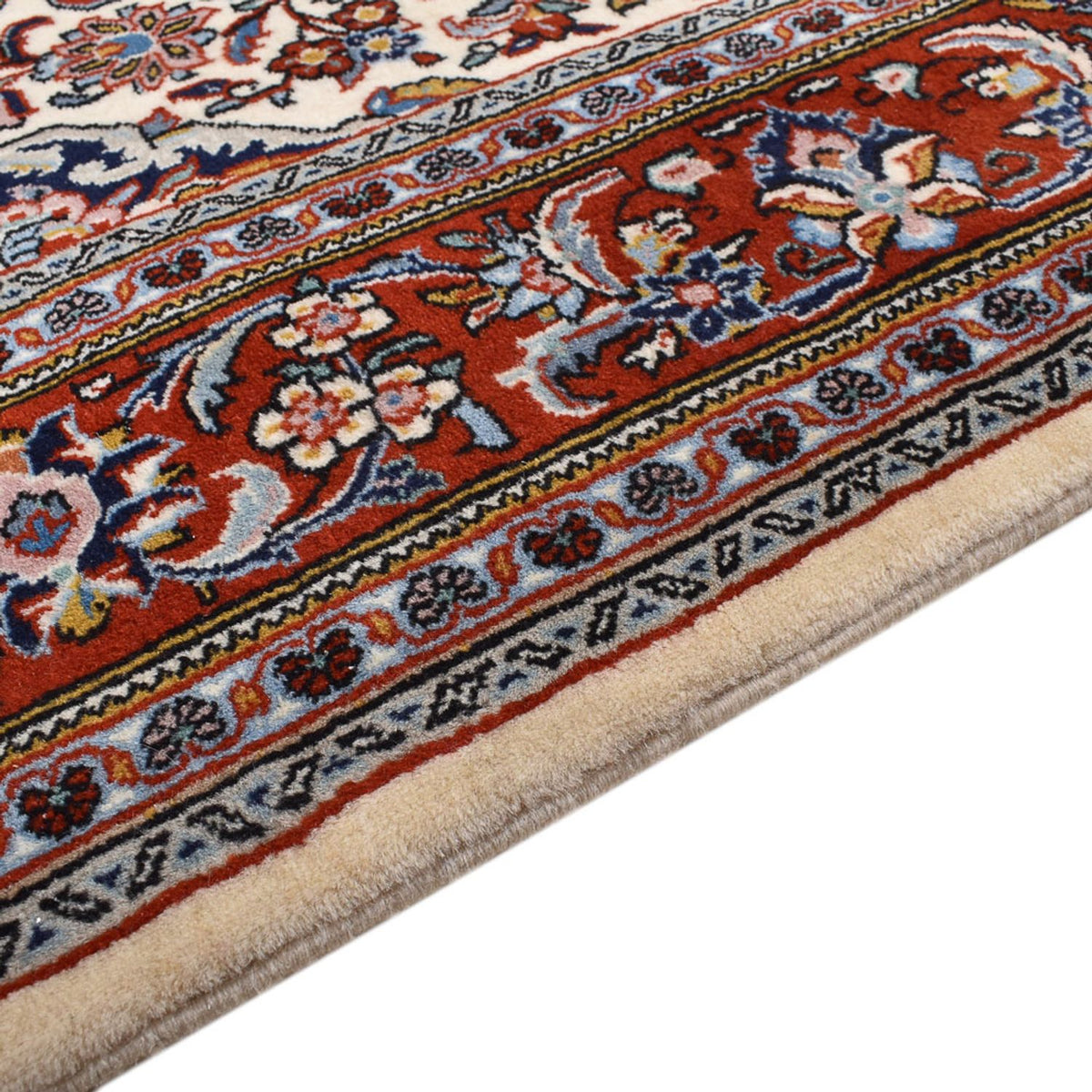 Tapis persan - Classique - 206 x 132 cm - crème