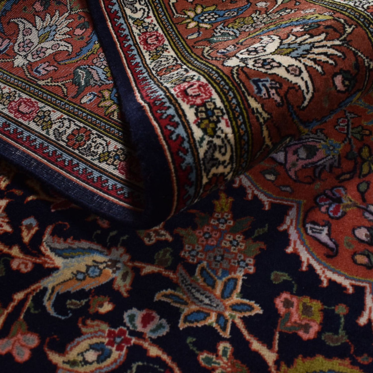 Tapis persan - Nomadic - 289 x 205 cm - marron