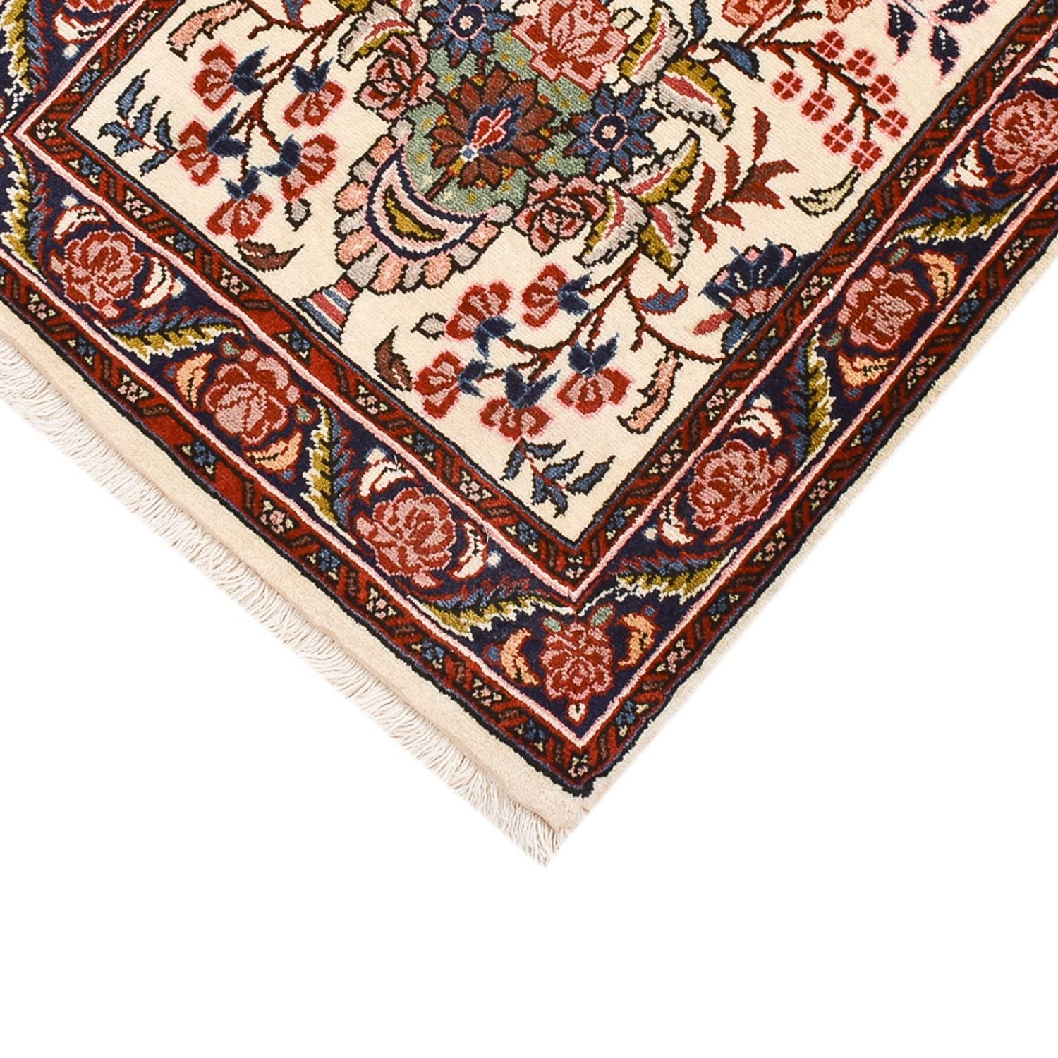 Tapis de couloir Tapis persan - Bidjar - 317 x 57 cm - beige