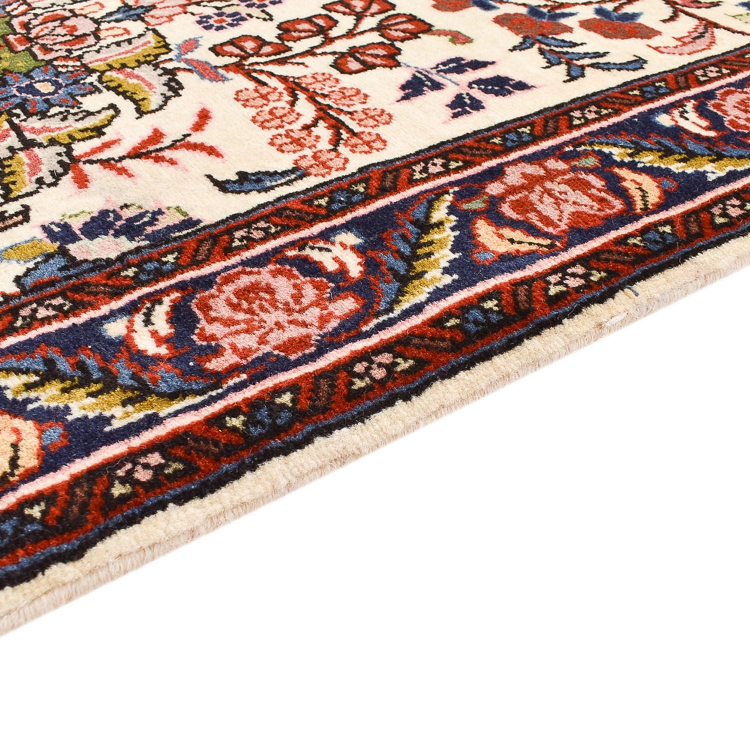 Tapis de couloir Tapis persan - Bidjar - 317 x 57 cm - beige