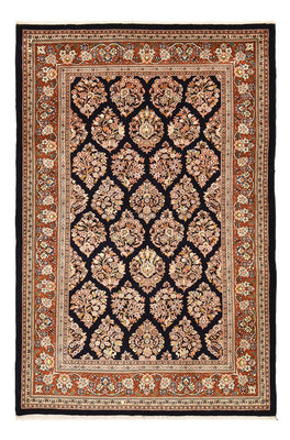 Tapis persan - Classique - 252 x 167 cm - bleu foncé