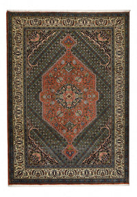 Tapis persan - Nomadic - 300 x 208 cm - vert foncé