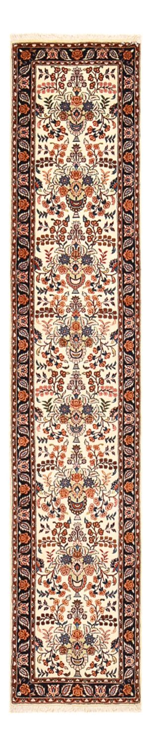 Tapis de couloir Tapis persan - Bidjar - 288 x 60 cm - beige