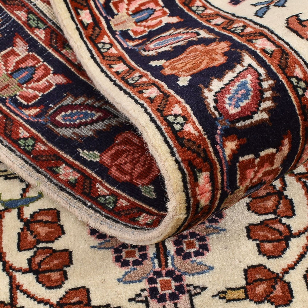 Tapis de couloir Tapis persan - Bidjar - 288 x 60 cm - beige