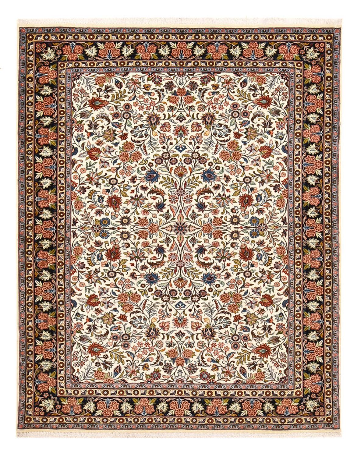 Tapis persan - Bidjar - 233 x 178 cm - beige clair