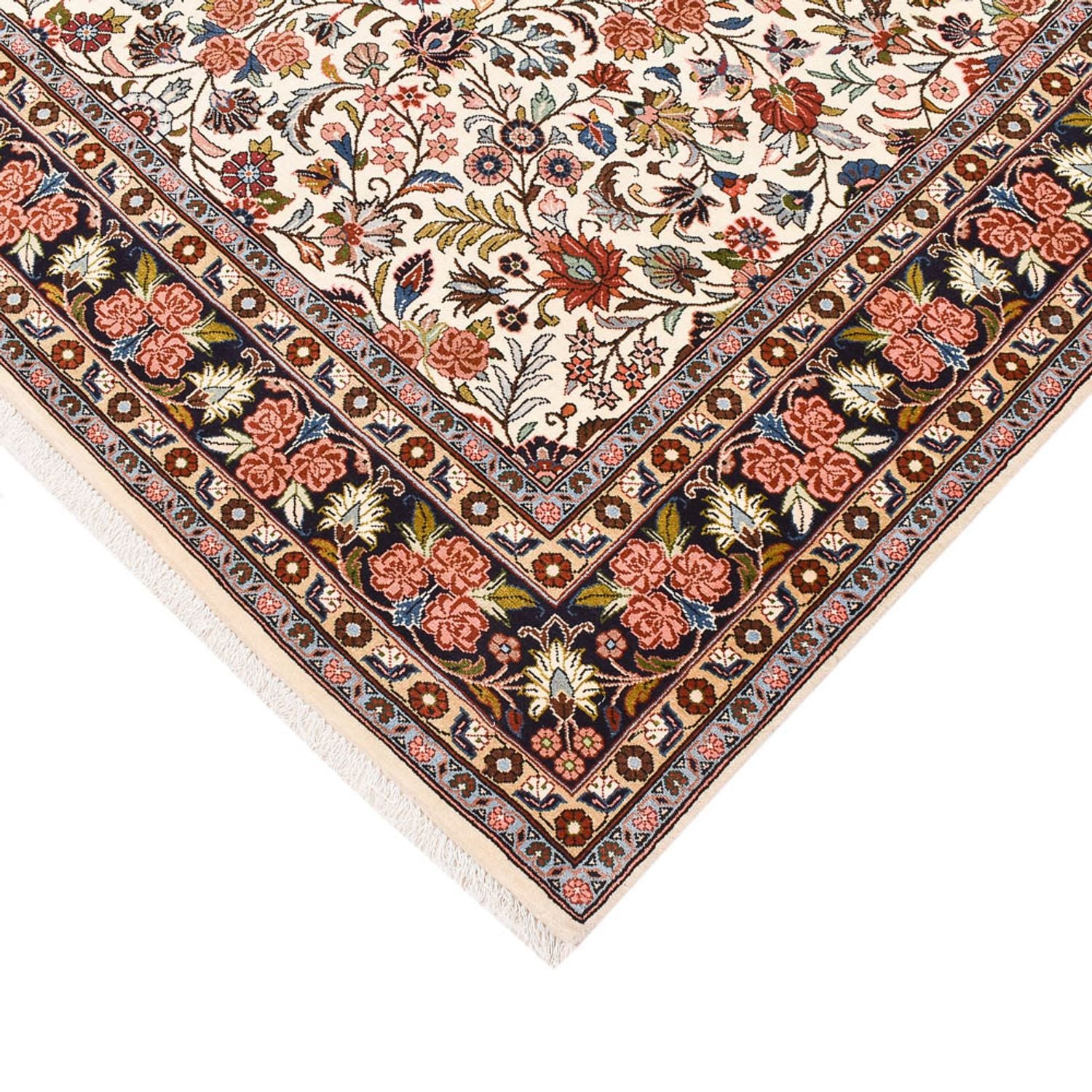 Tapis persan - Bidjar - 233 x 178 cm - beige clair