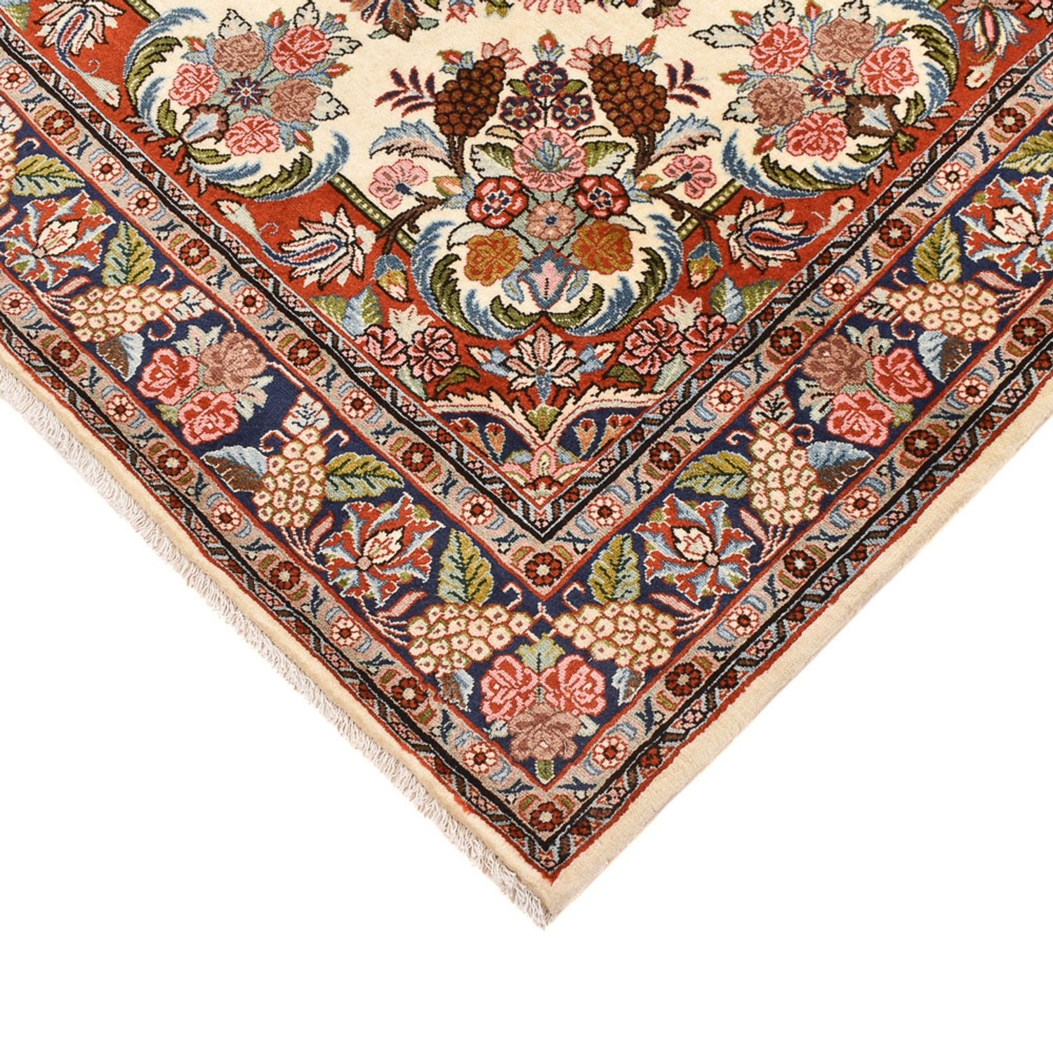 Tapis persan - Bidjar - 204 x 138 cm - beige clair