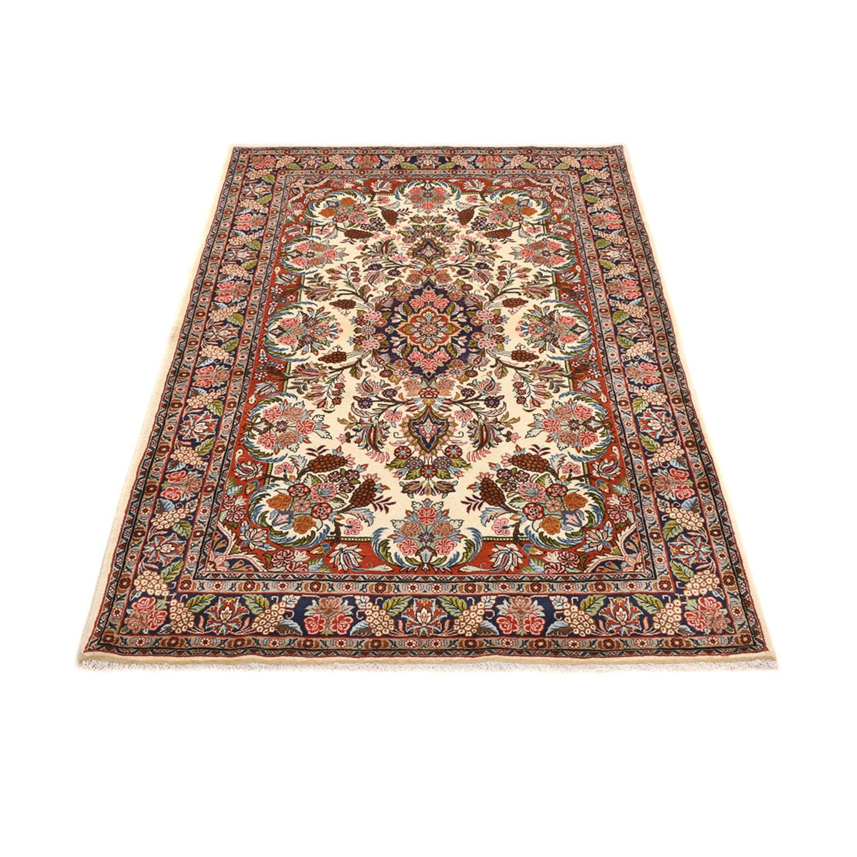 Tapis persan - Bidjar - 204 x 138 cm - beige clair