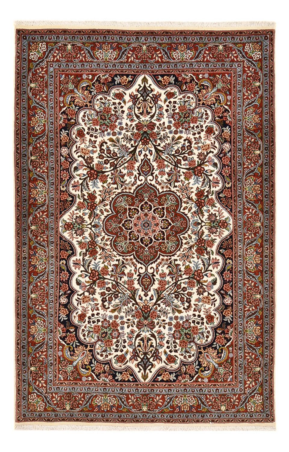 Tapis persan - Bidjar - 210 x 135 cm - crème