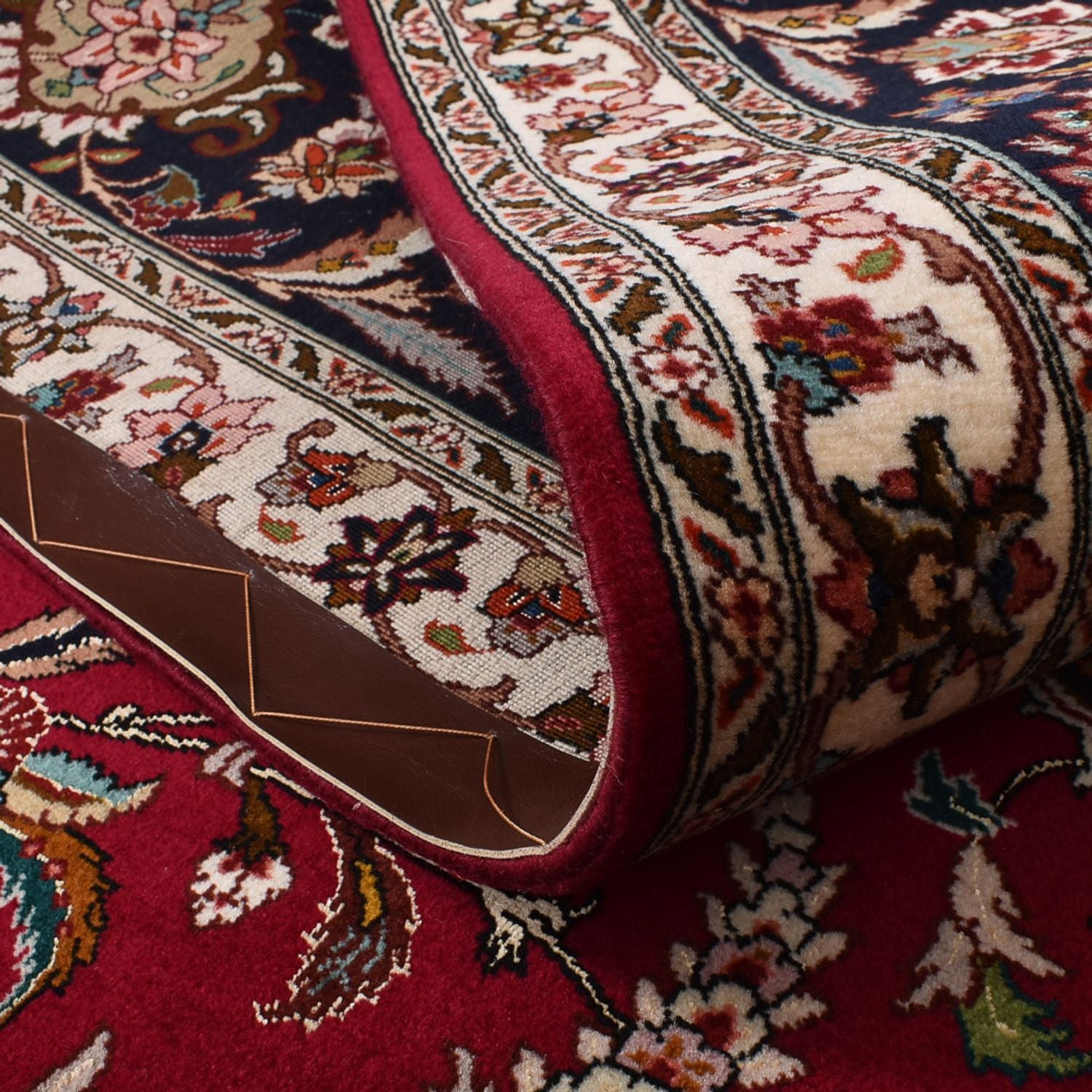 Tapis persan - Tabriz - Royal - 295 x 249 cm - rouge