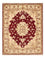 Tapis persan - Tabriz - Royal - 191 x 148 cm - rouge