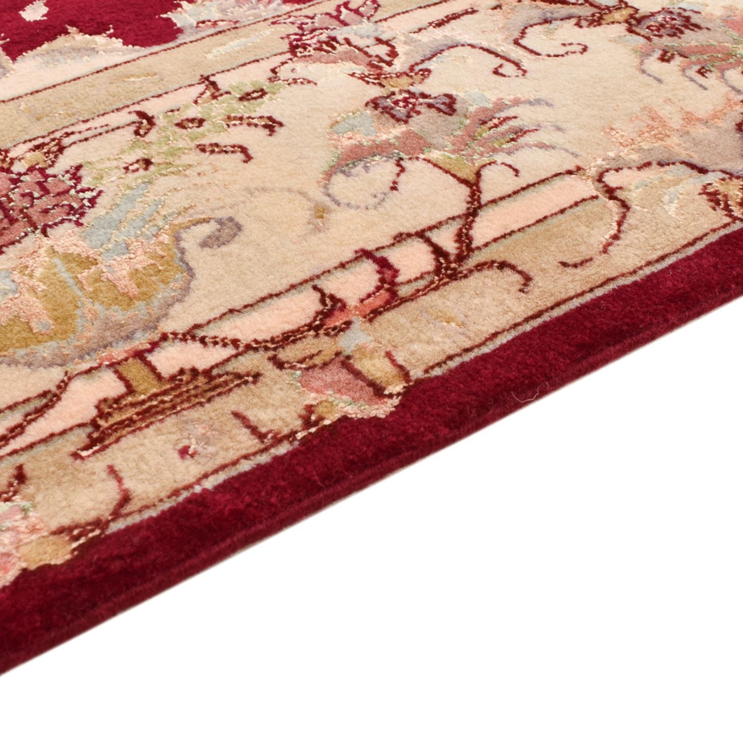 Tapis persan - Tabriz - Royal - 191 x 148 cm - rouge
