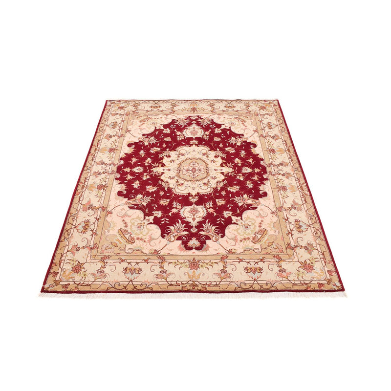 Tapis persan - Tabriz - Royal - 191 x 148 cm - rouge