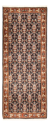 Tapis de couloir Tapis Gabbeh - Persan Kashkuli - 202 x 81 cm - bleu foncé