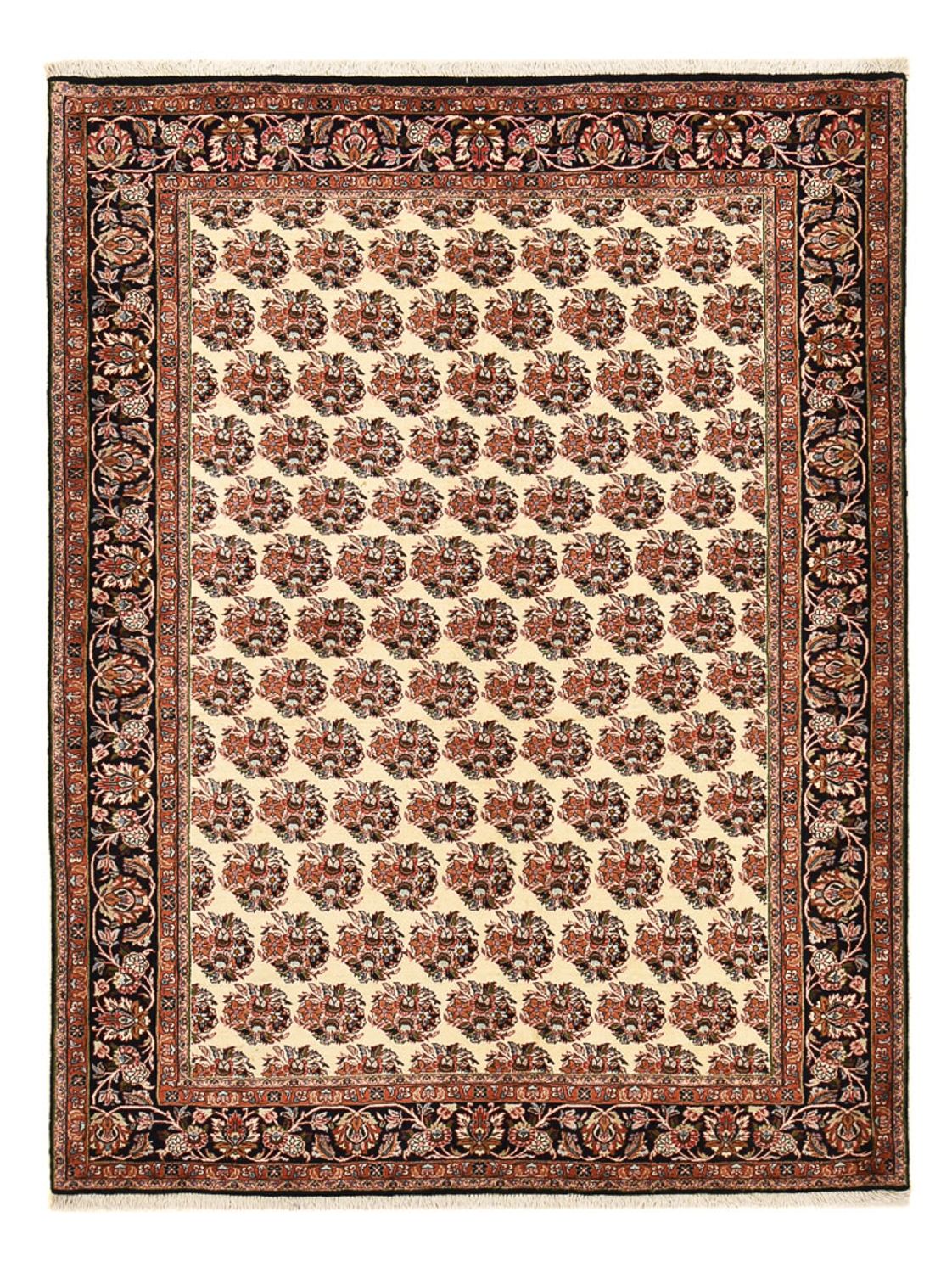 Tapis persan - Bidjar - 203 x 149 cm - beige foncé