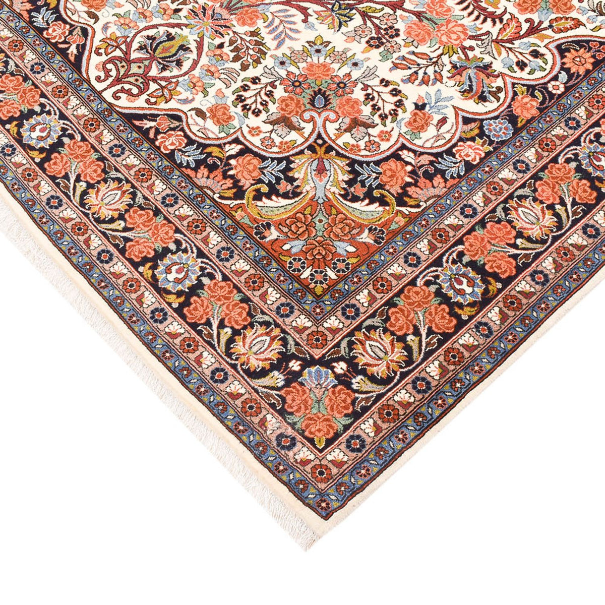 Tapis persan - Bidjar - 248 x 179 cm - beige