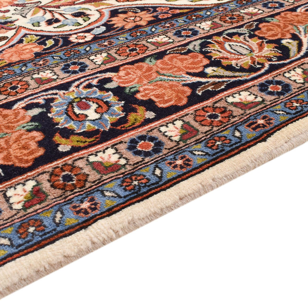 Tapis persan - Bidjar - 248 x 179 cm - beige