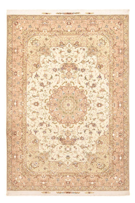 Tapis persan - Tabriz - Royal - 298 x 203 cm - beige clair