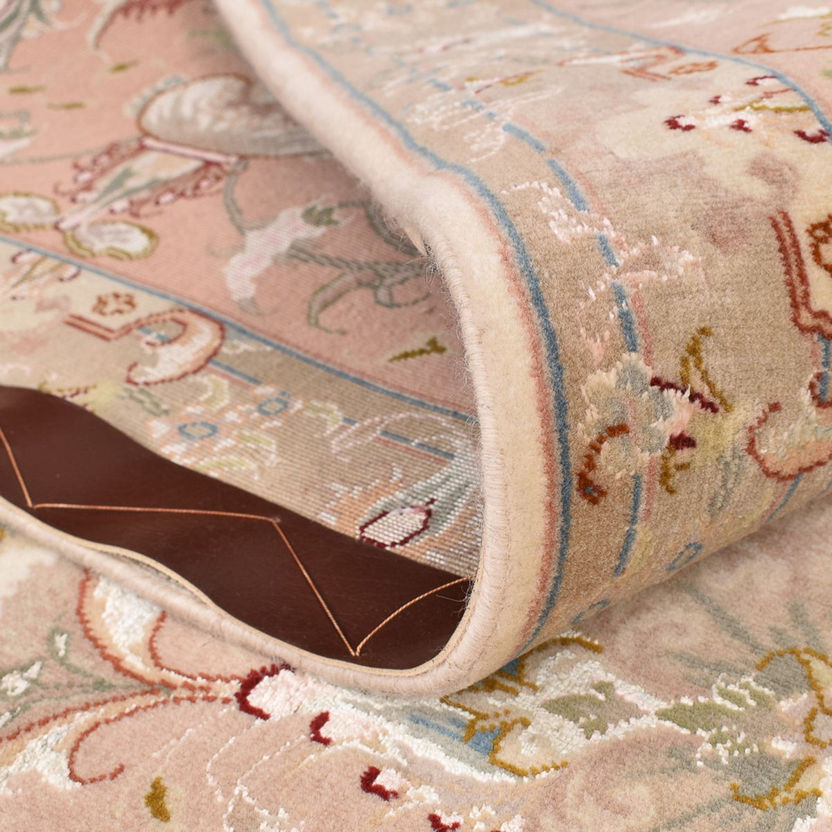 Tapis persan - Tabriz - Royal - 298 x 203 cm - beige clair