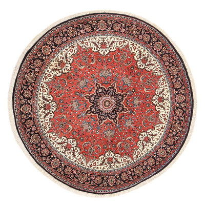 Tapis persan - Bidjar ronde  - 150 x 150 cm - rouge