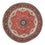 Tapis persan - Bidjar ronde  - 150 x 150 cm - rouge