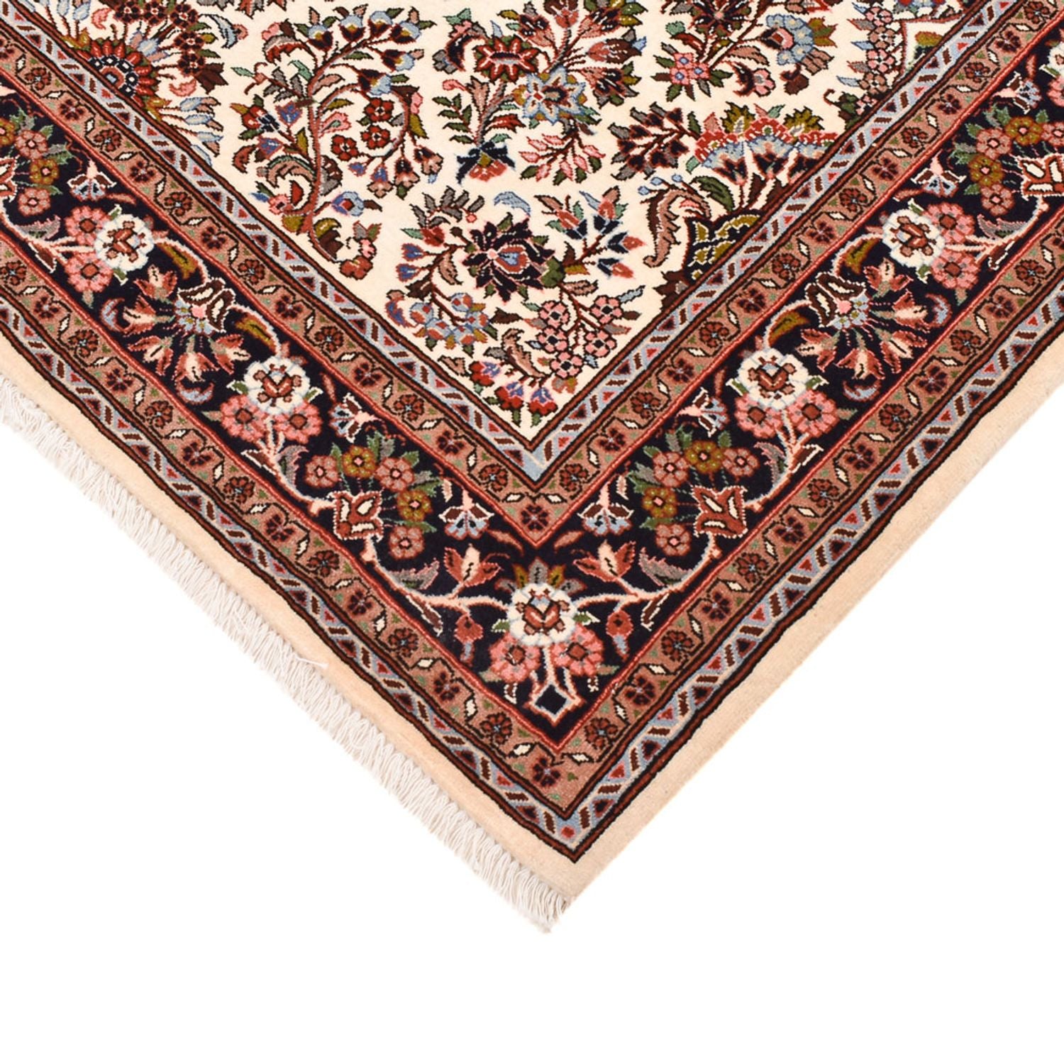 Tapis persan - Bidjar - 206 x 146 cm - crème