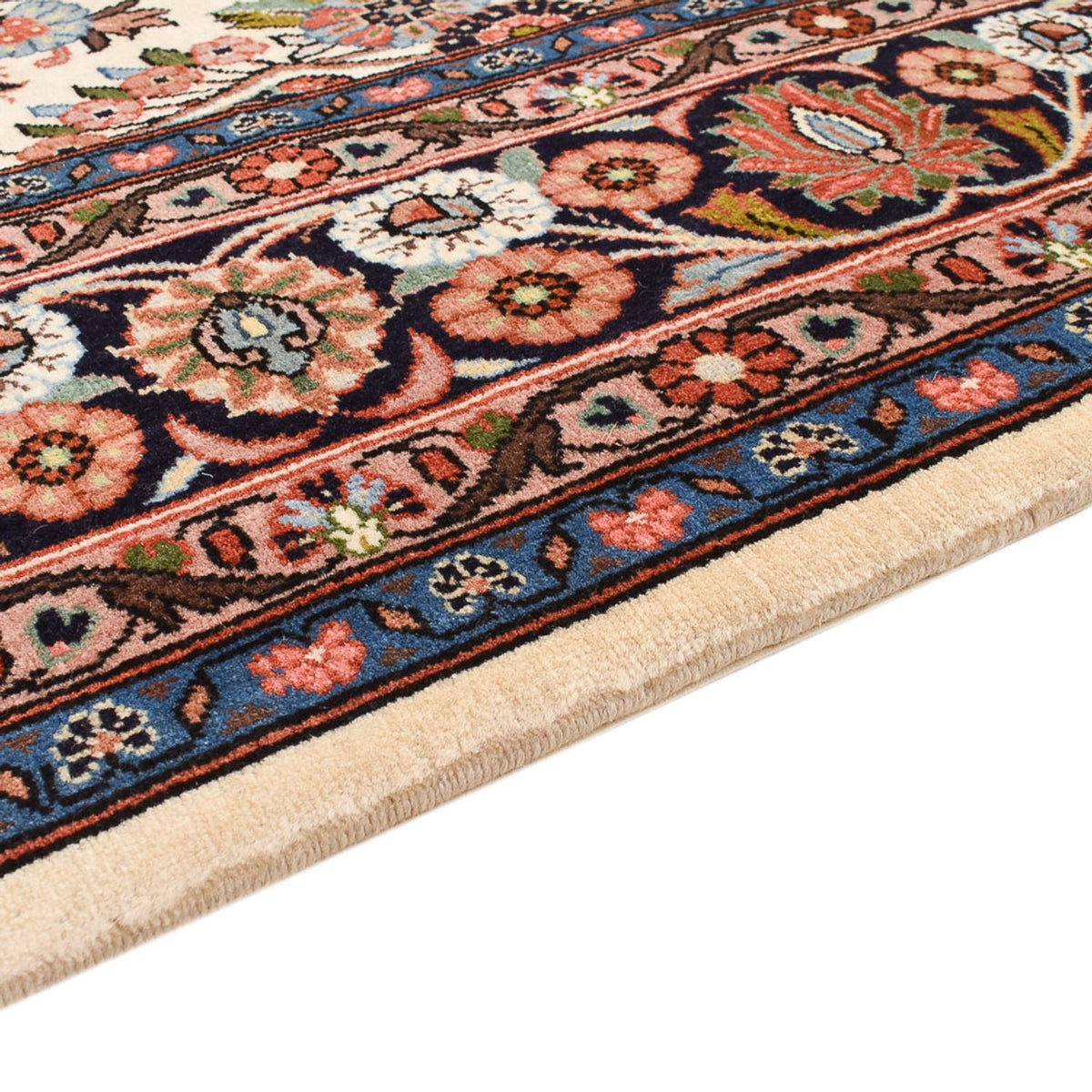 Tapis persan - Bidjar - 237 x 181 cm - beige