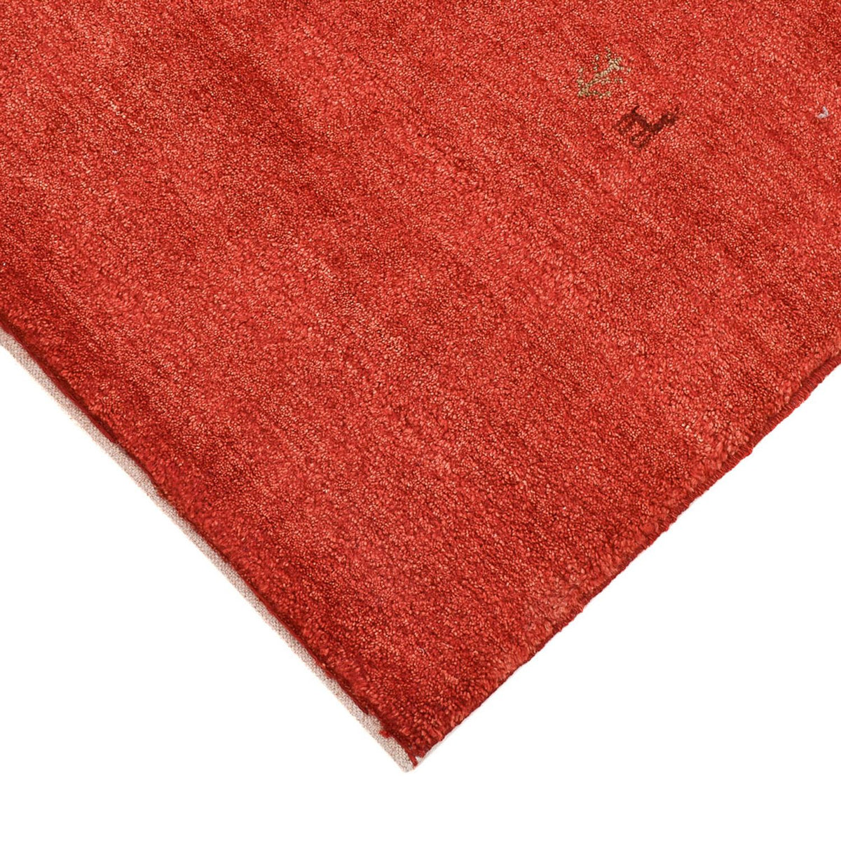 Tapis Gabbeh - Persan - 177 x 124 cm - rouge