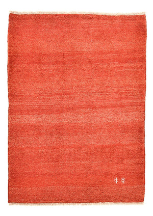 Tapis Gabbeh - Persan - 179 x 124 cm - rouge