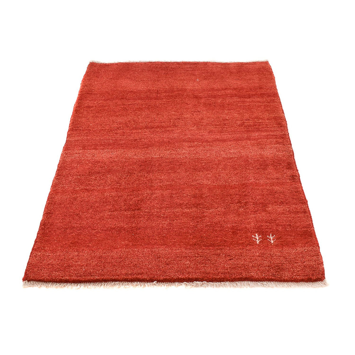 Tapis Gabbeh - Persan - 179 x 124 cm - rouge
