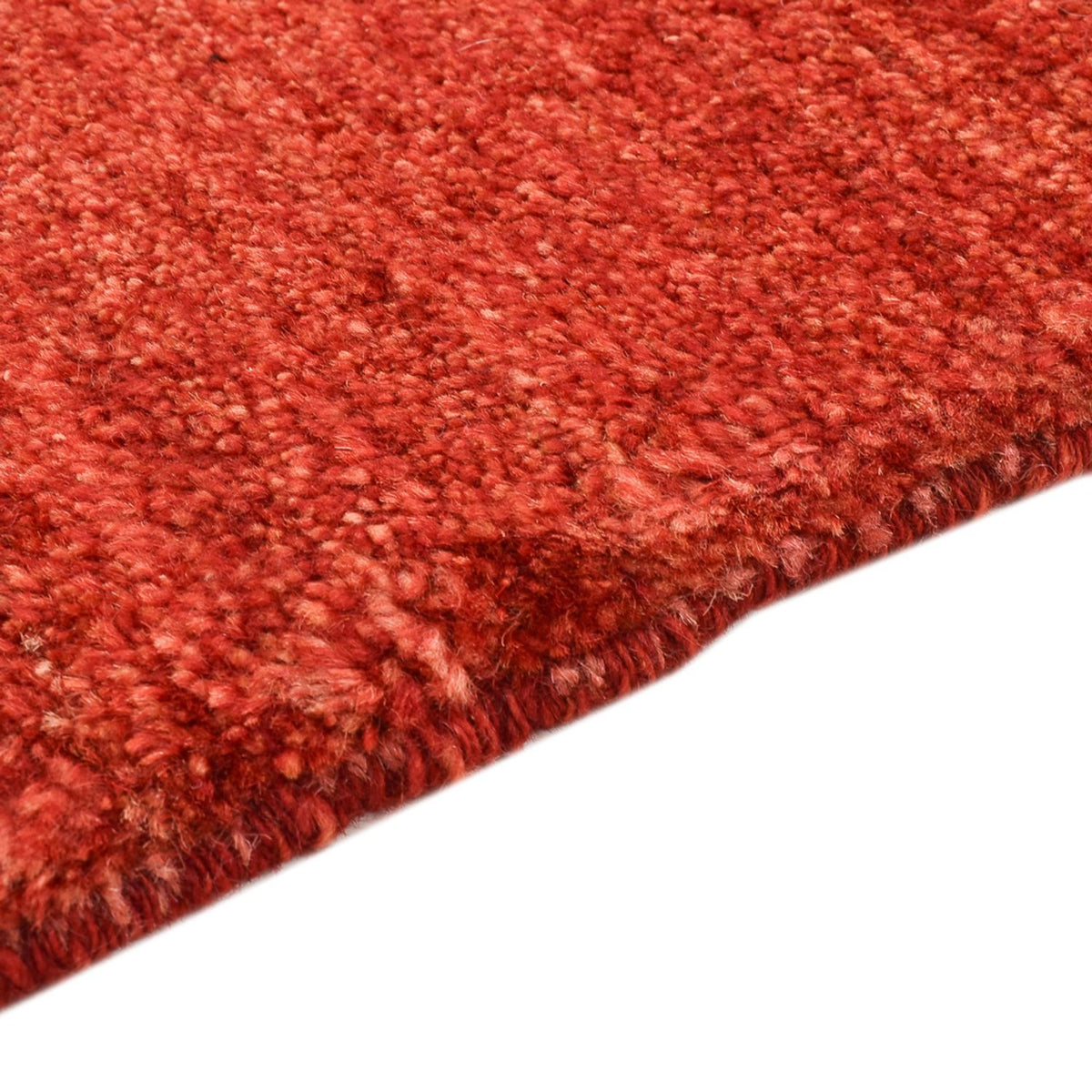 Tapis Gabbeh - Persan - 181 x 117 cm - rouge