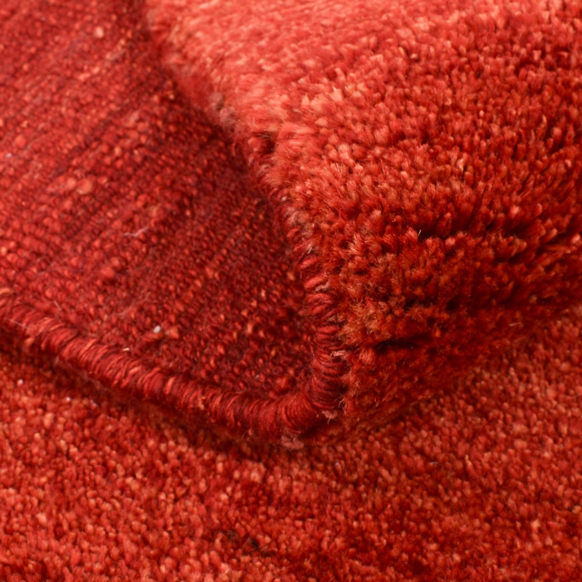 Tapis Gabbeh - Persan - 181 x 117 cm - rouge