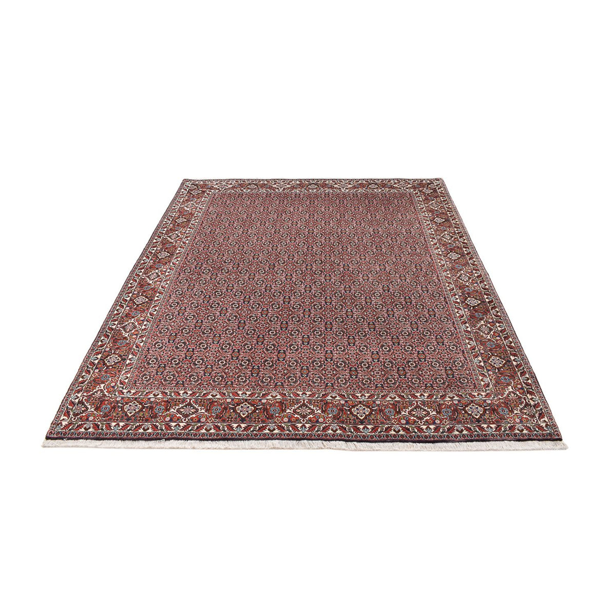 Tapis persan - Bidjar - 239 x 202 cm - rouille