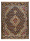 Tapis de Tabriz - 40 rangs Tapis 152x202cm - Tapis persan - Rectangle / Rouille / 152 x 202 cm Rectangle