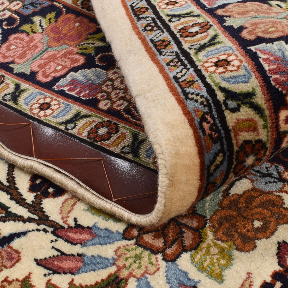 Tapis persan - Bidjar - 210 x 140 cm - beige clair