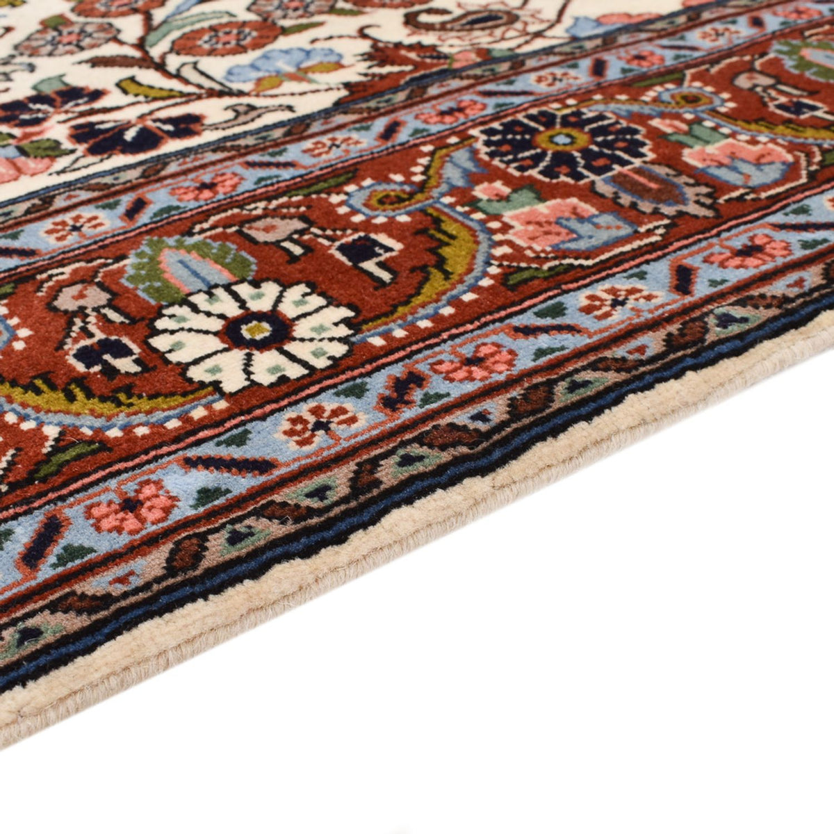Tapis persan - Bidjar - 215 x 137 cm - crème